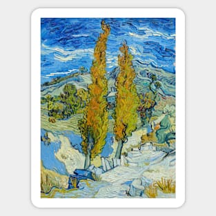 The Poplars at Saint Remy Sticker